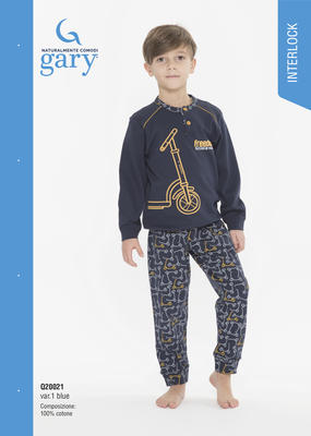 PYJAMAS FÜR JUNGEN M/L Q30021 Tellini S.R.L. Großhandelskleidung